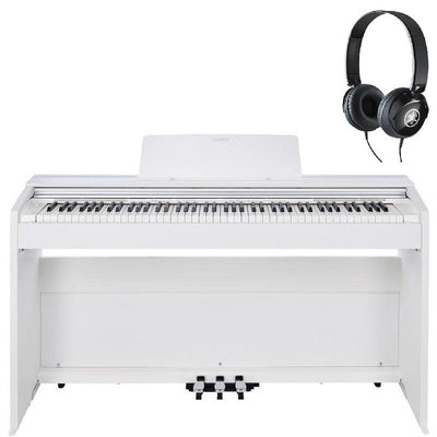 Casio Privia PX870 WH Bianco Opaco Pianoforte Digitale con Cuffie Yamaha in Omaggio