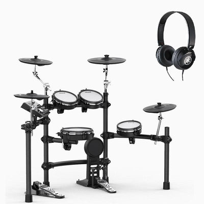 Nux DM7X Batteria elettronica con pelli mesh con Cuffie Yamaha