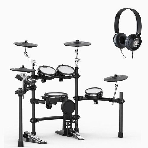 Nux DM7X Batteria elettronica con pelli mesh con Cuffie Yamaha