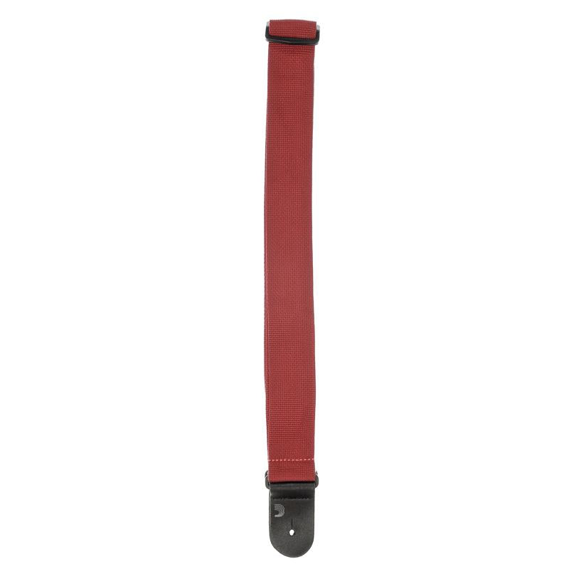 DAddario PWS101 Polypro Guitar Strap Red Tracolla - immagine 3