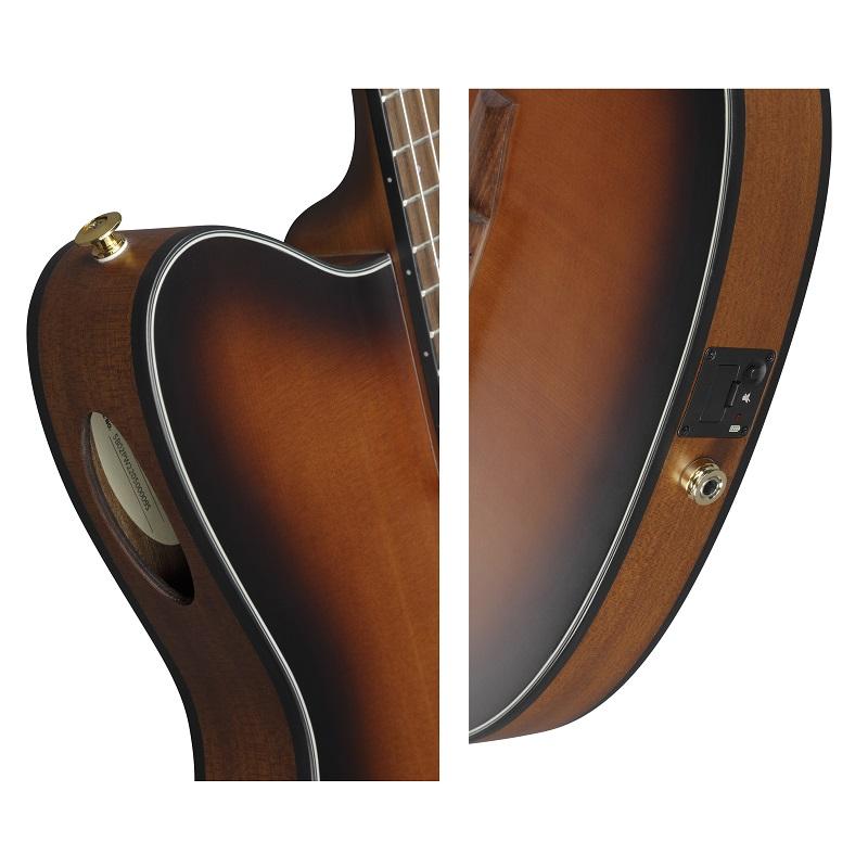 Ibanez FRH10N BSF Brown Sunburst Flat Chitarra Classica Elettrificata DISPONIBILITA IMMEDIATA - immagine 4