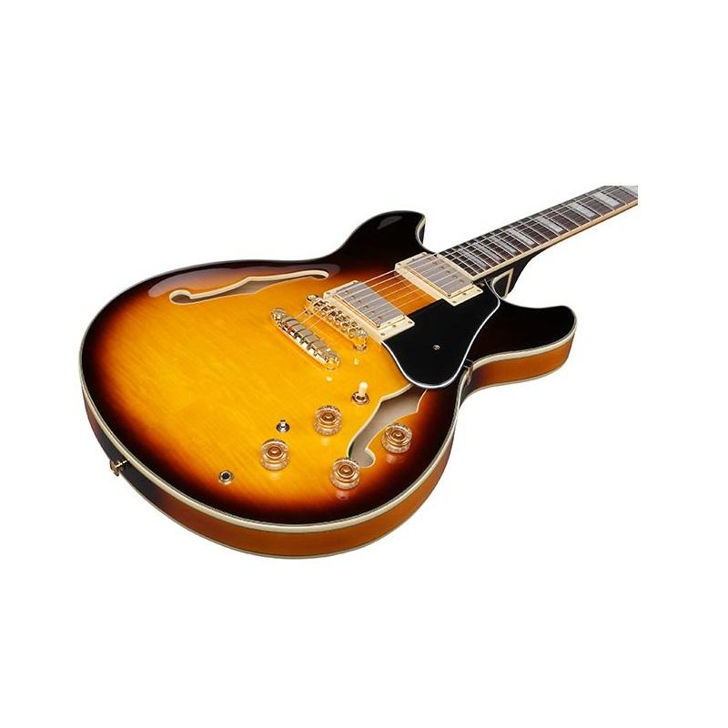 Ibanez JSM10EM TTB Two Tone Burst Chitarra Semiacustica - immagine 2