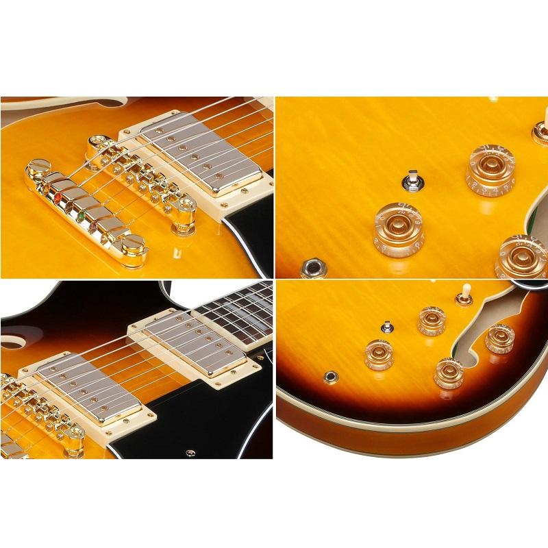Ibanez JSM10EM TTB Two Tone Burst Chitarra Semiacustica - immagine 4
