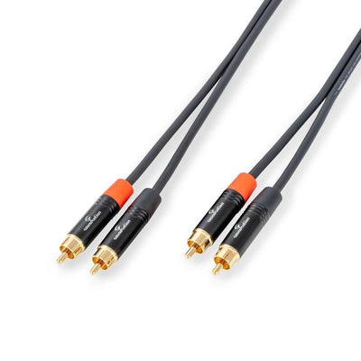 Soundsation WM2RCA2RCA15 Cavo adattatore Wiremaster 2 x RCA 2 x RCA 15 mt