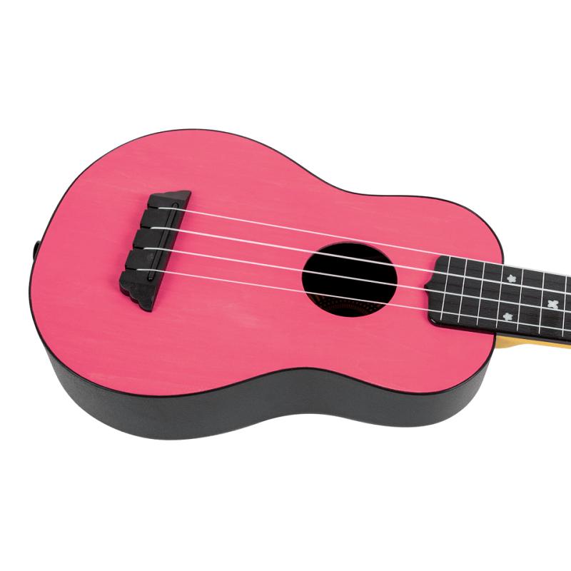 Flight TUS35 Pink Travel Ukulele Soprano con Borsa - immagine 2