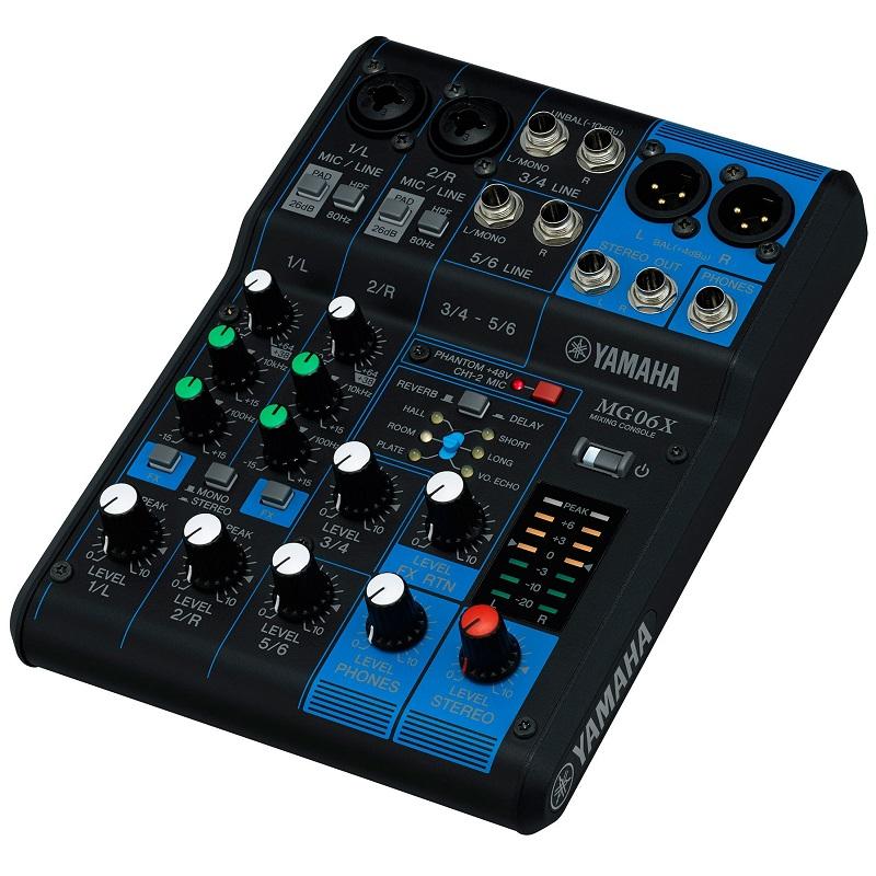 Yamaha MG06X Mixer Passivo - immagine 3