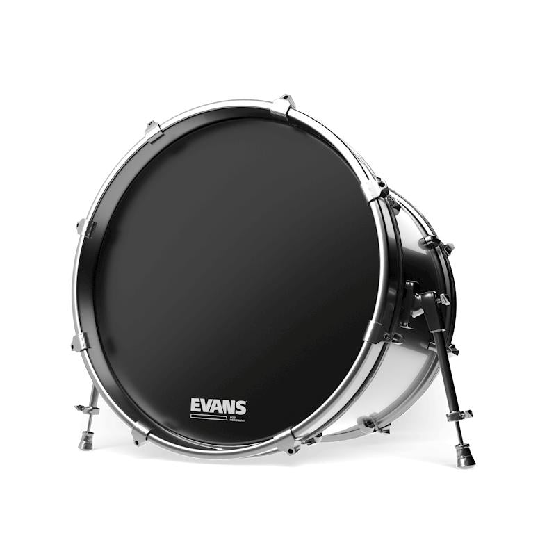 Pelle risonante Evans BD22RBG Resonant Black 22 per Grancassa - immagine 2