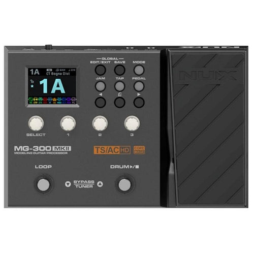 Nux MG300 MKII Pedaliera modeler per chitarra