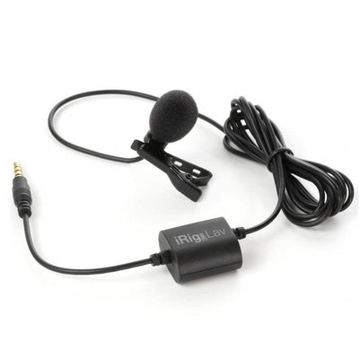IK Multimedia iRig Mic Lav Microfono Lavalier per iPad, iPhone e iPod
