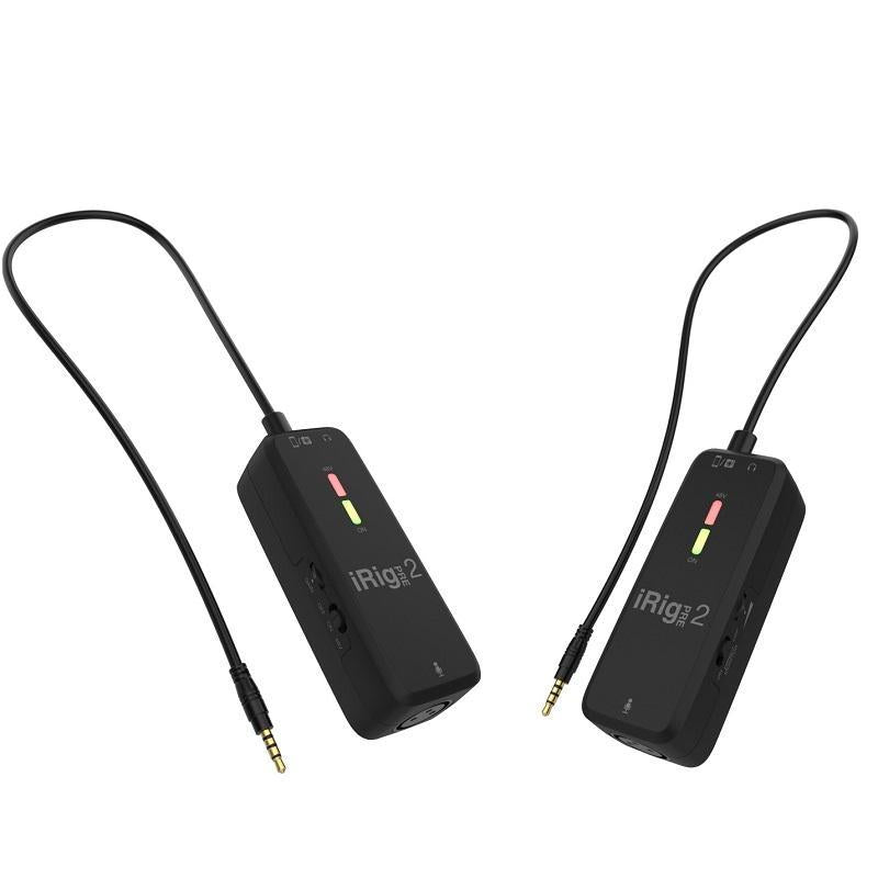 IK Multimedia iRig Pre 2 Interfaccia per microfono per Iphone Ipad e Android - immagine 2