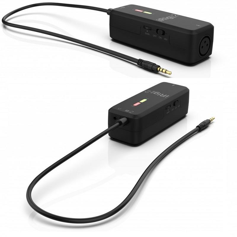IK Multimedia iRig Pre 2 Interfaccia per microfono per Iphone Ipad e Android - immagine 3