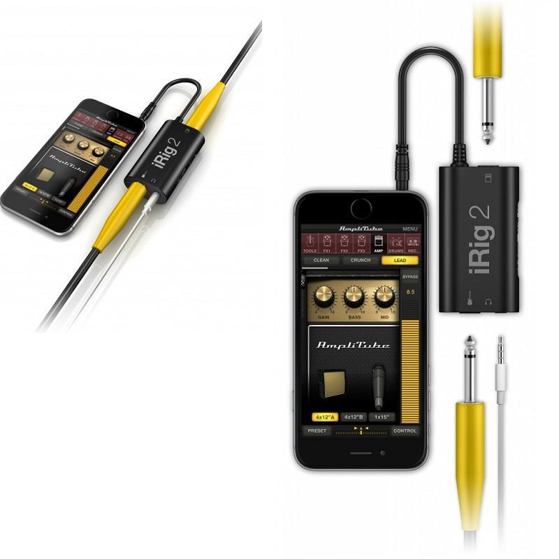 IK Multimedia iRig 2 Interfaccia per Iphone Ipod Touch Ipad Mac - immagine 3