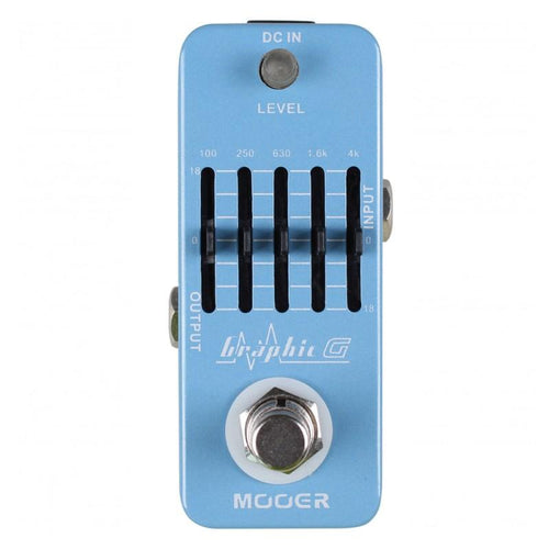 Mooer Graphic G5 Band Guitar Eq Equalizzatore Pedale per chitarra