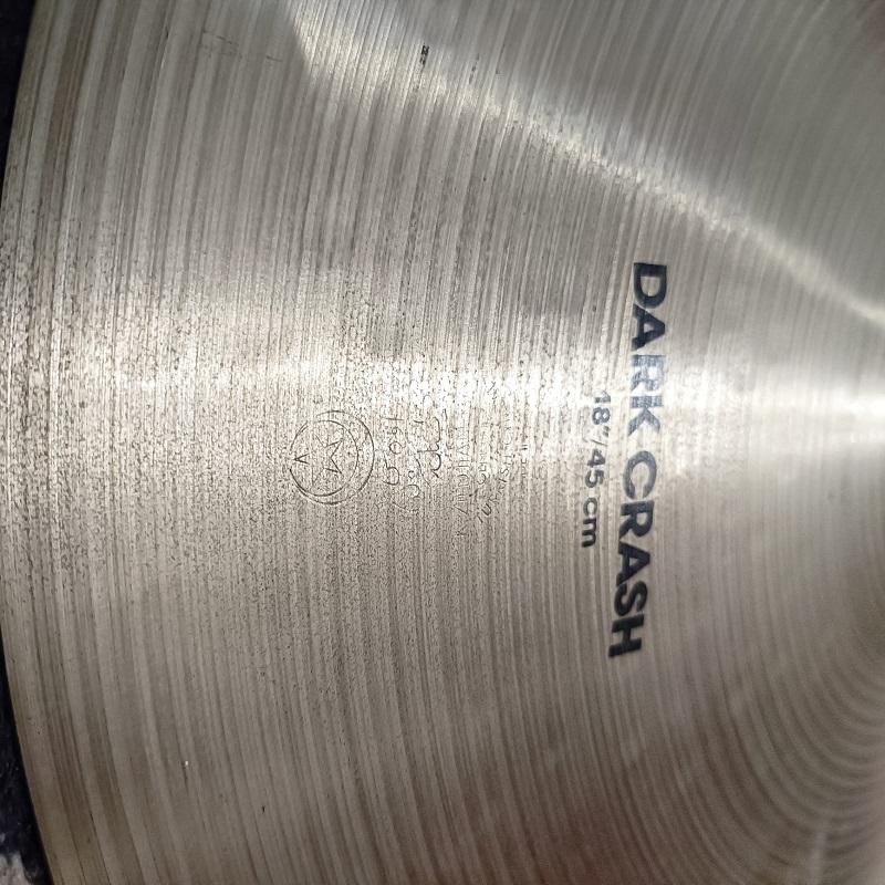 Zildjian K Dark Crash 18 Piatto per batteria - immagine 3