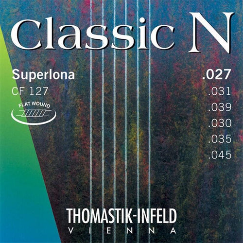 Thomastik Classic N Superlona CF127 Flat Wound Muta di corde per chitarra classica