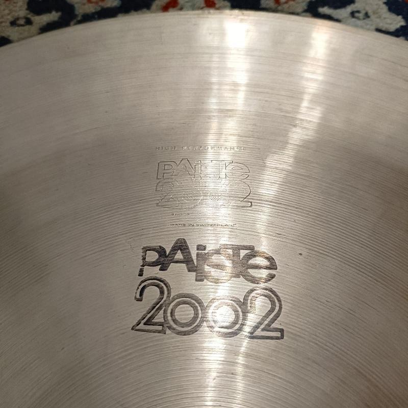 Paiste China Type 2002 18 Piatto per batteria NUOVO EX DEMO - immagine 6