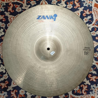 Zanki Crash Medium Thin 18 Rotocasting Piatto per batteria NUOVO EX DEMO