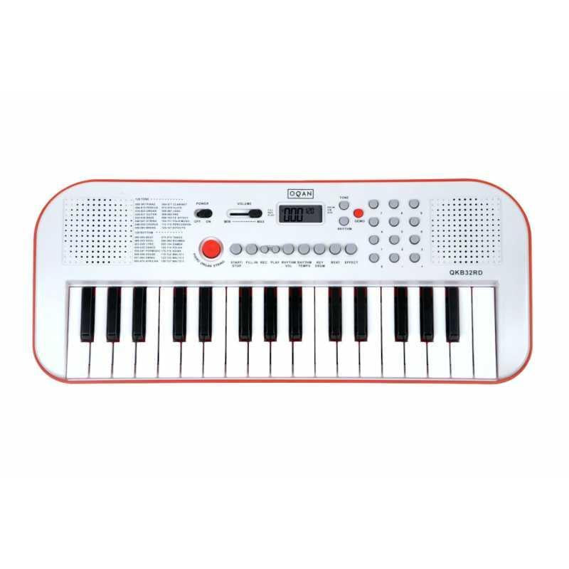 Oqan QKB32RD Rosso 32 Tasti Tastiera Portatile