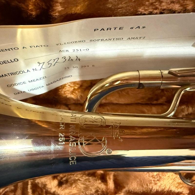 Amati ACR2510 Flicorno SopraninoCornetta - immagine 4