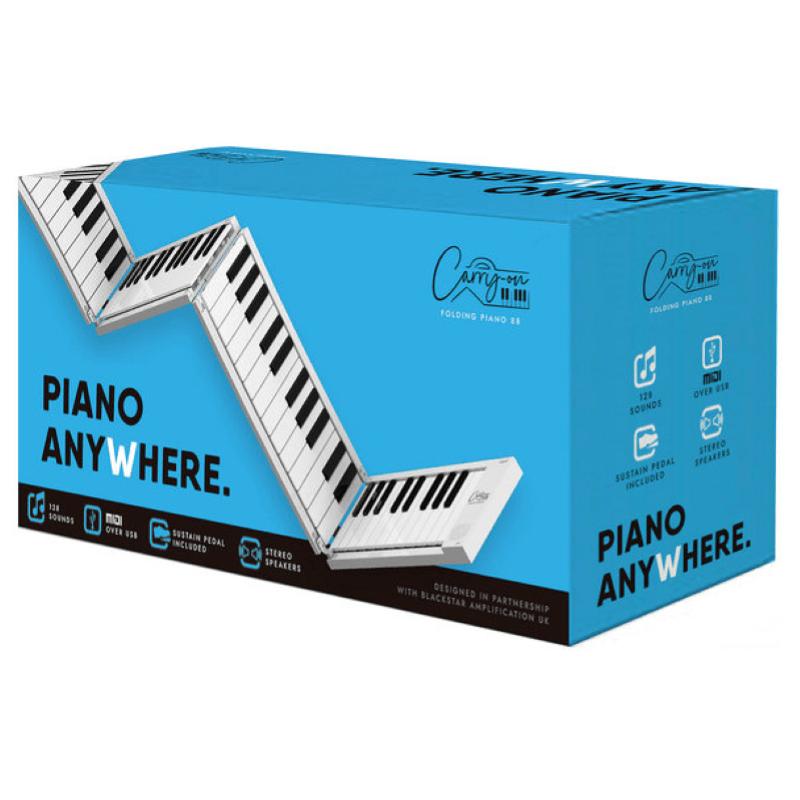 Carry On Folding Piano 88 Tasti Tastiera pieghevole