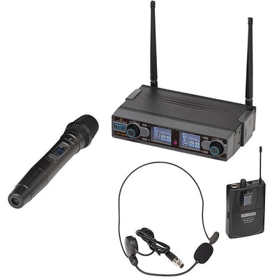 Soundsation WFD290HP MKIIA2 Radiomicrofono UHF Digitale Doppio Banda A2 6066135MHz