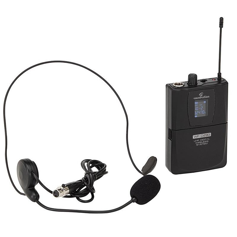 Soundsation WFD290HP MKIIA2 Radiomicrofono UHF Digitale Doppio Banda A2 6066135MHz - immagine 2