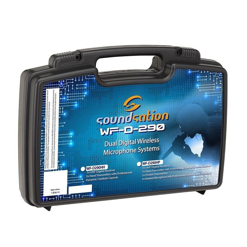 Soundsation WFD290HP MKIIA2 Radiomicrofono UHF Digitale Doppio Banda A2 6066135MHz - immagine 5