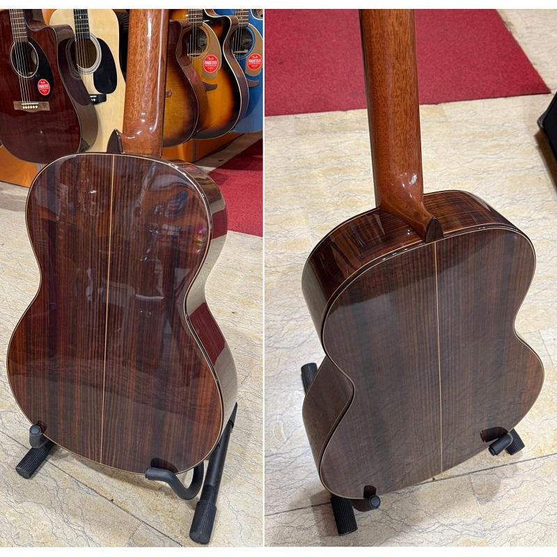 Alhambra 4P con Custodia Imbottita 15mm Black Chitarra Classica - immagine 4