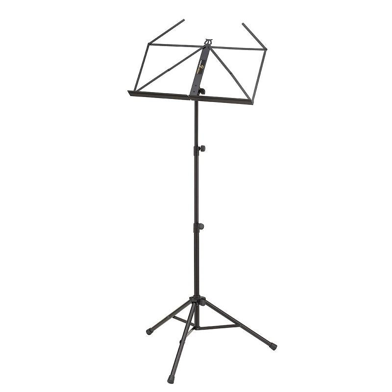Soundsation SMS750BK Leggio pieghevole professionale con borsa in nylon