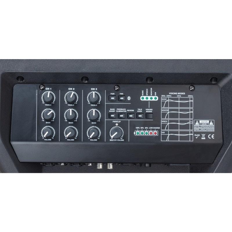 Soundsation Go Sound 8 Street Diffusore amplificato portatile da 8 con batteria ricaricabile - immagine 2