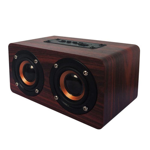 Oqan QBT100 Wood Speaker Bluetooth