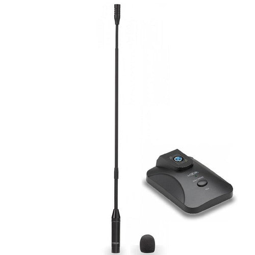HELVIA Stile 550 Microfono a collo d'oca cardioide con Base HELVIA Stile B200S