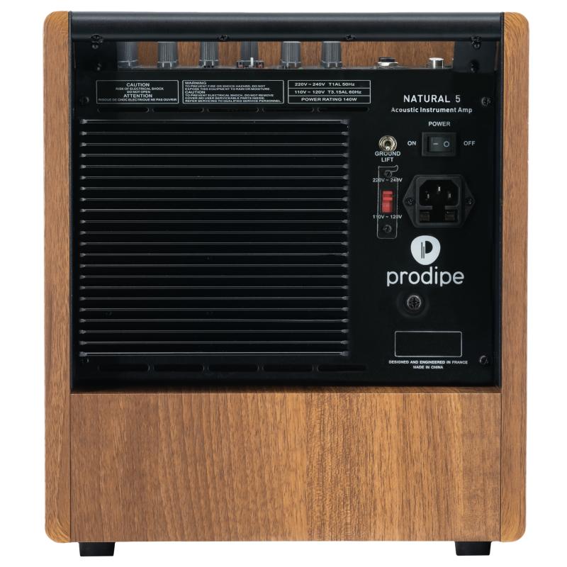 Prodipe Natural 5 V2 5W Walnut Wood Amplificatore Acustico - immagine 2