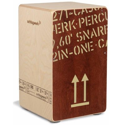 Schlagwerk CP404 RED 2inOne Snare Cajon Red Edition Large Cajon