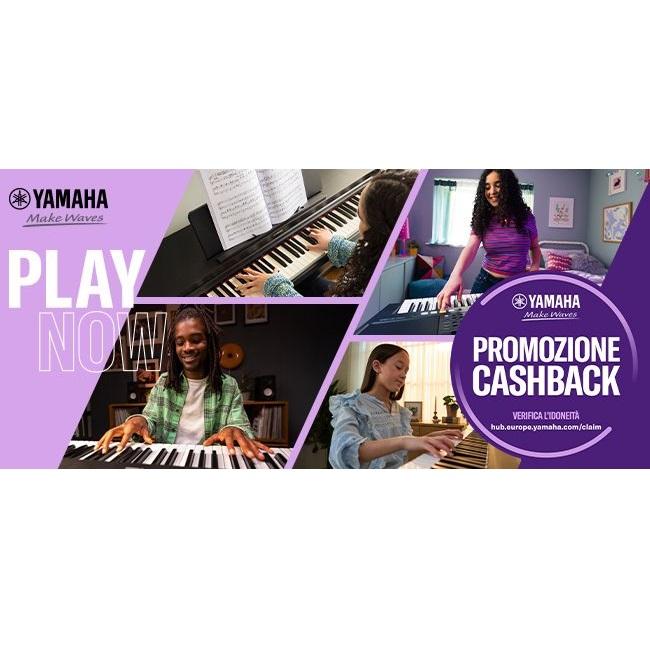 Yamaha P145BT Black Pianoforte Digitale