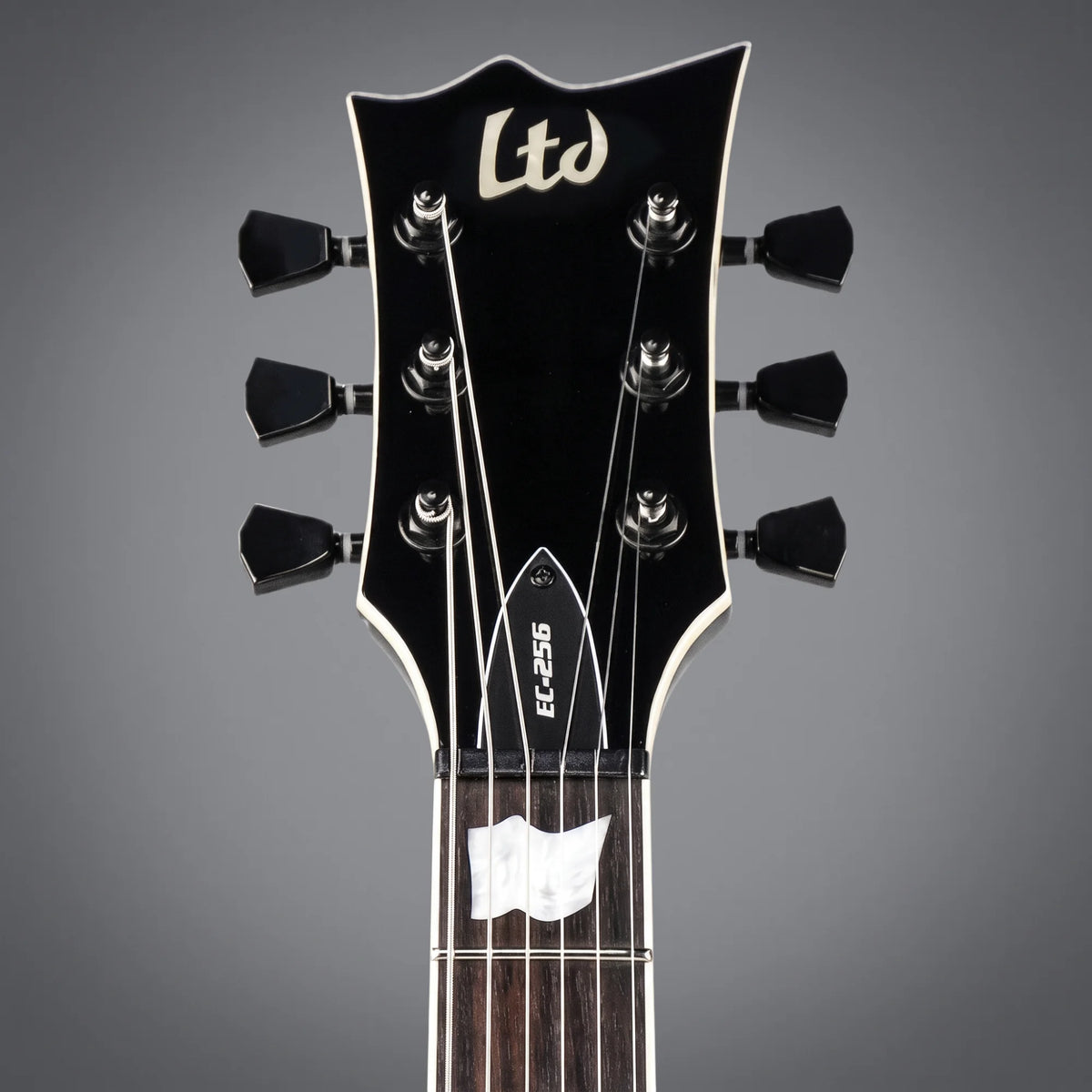 ESP Ltd EC256QM See Thru Black Cherry Sunburst