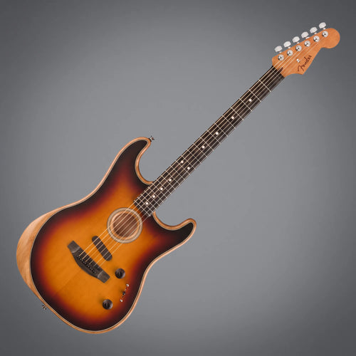 Fender American Acoustasonic Stratocaster EB 3TS 3Color Sunburst
