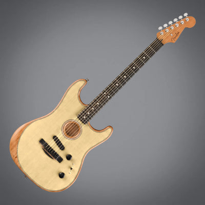 Fender American Acoustasonic Stratocaster EB NAT Natural