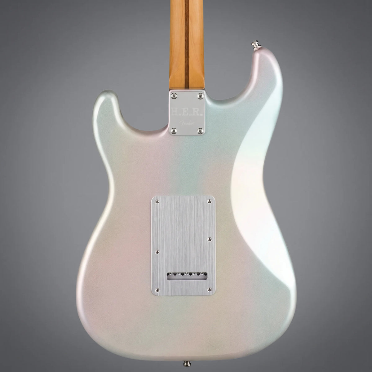 Fender HER Signature Stratocaster MN CHRM GLW Chrome Glow