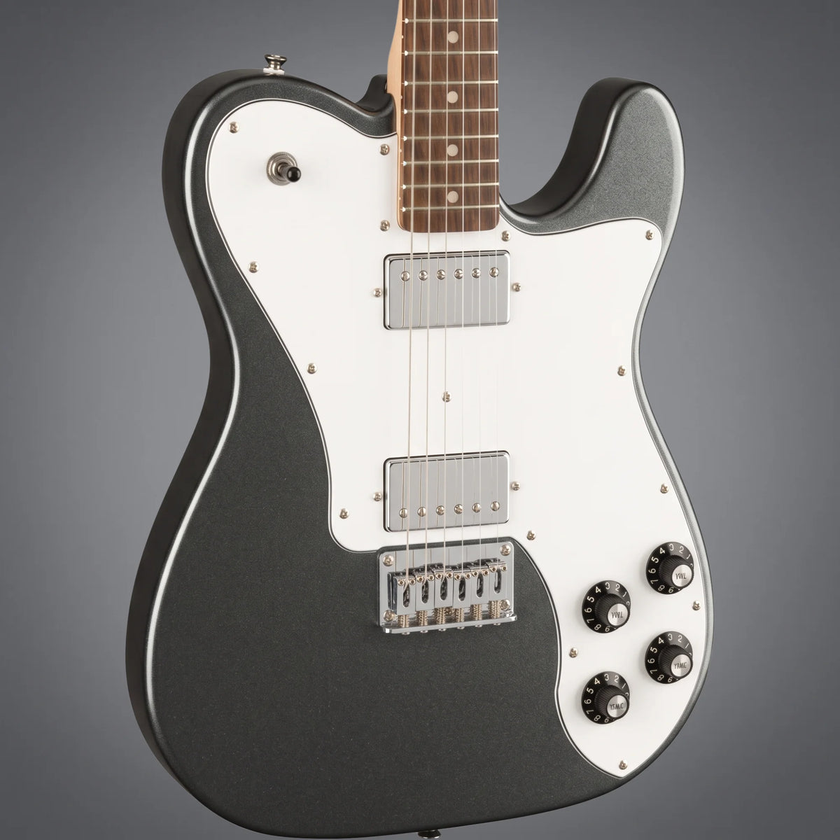 Fender Squier Affinity Telecaster Deluxe LRL WPG CFM Charcoal Frost Metallic