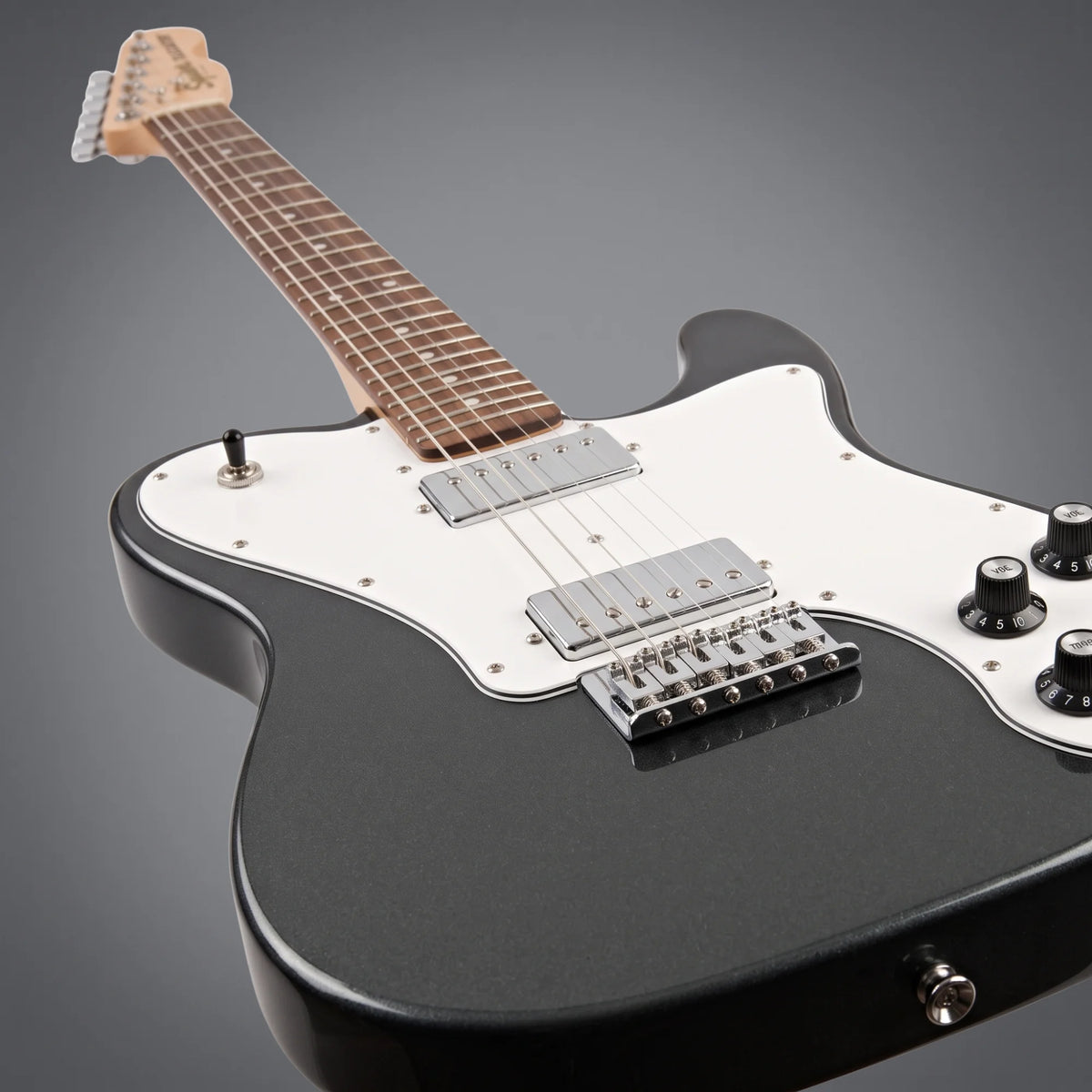Fender Squier Affinity Telecaster Deluxe LRL WPG CFM Charcoal Frost Metallic