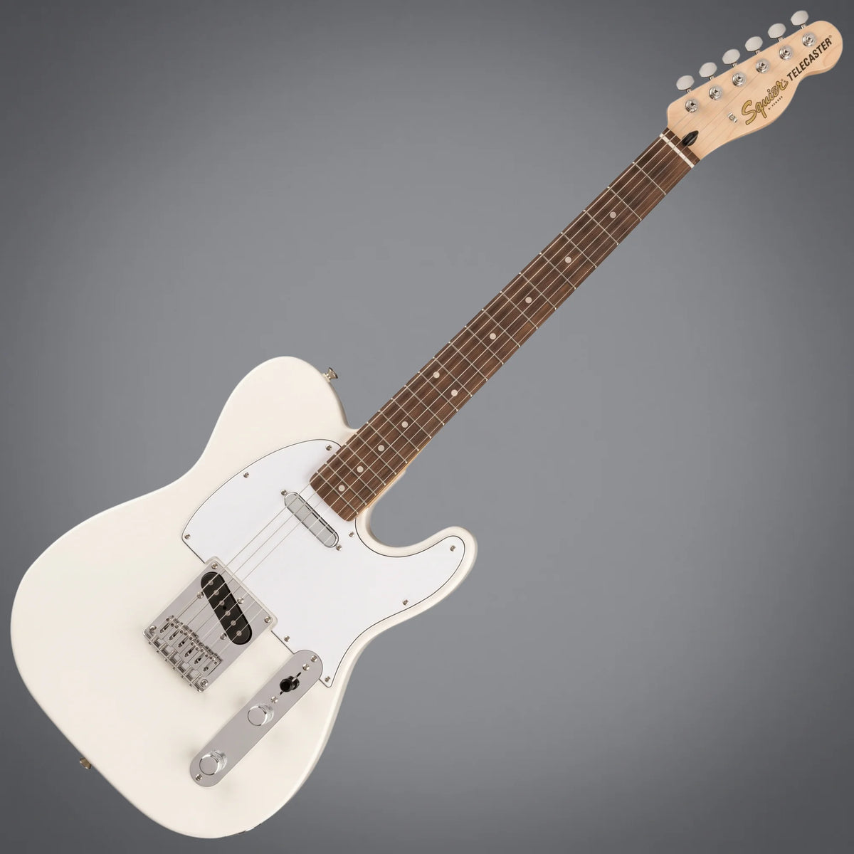 Fender Squier Affinity telecaster LRL WPG OLW Olympic White