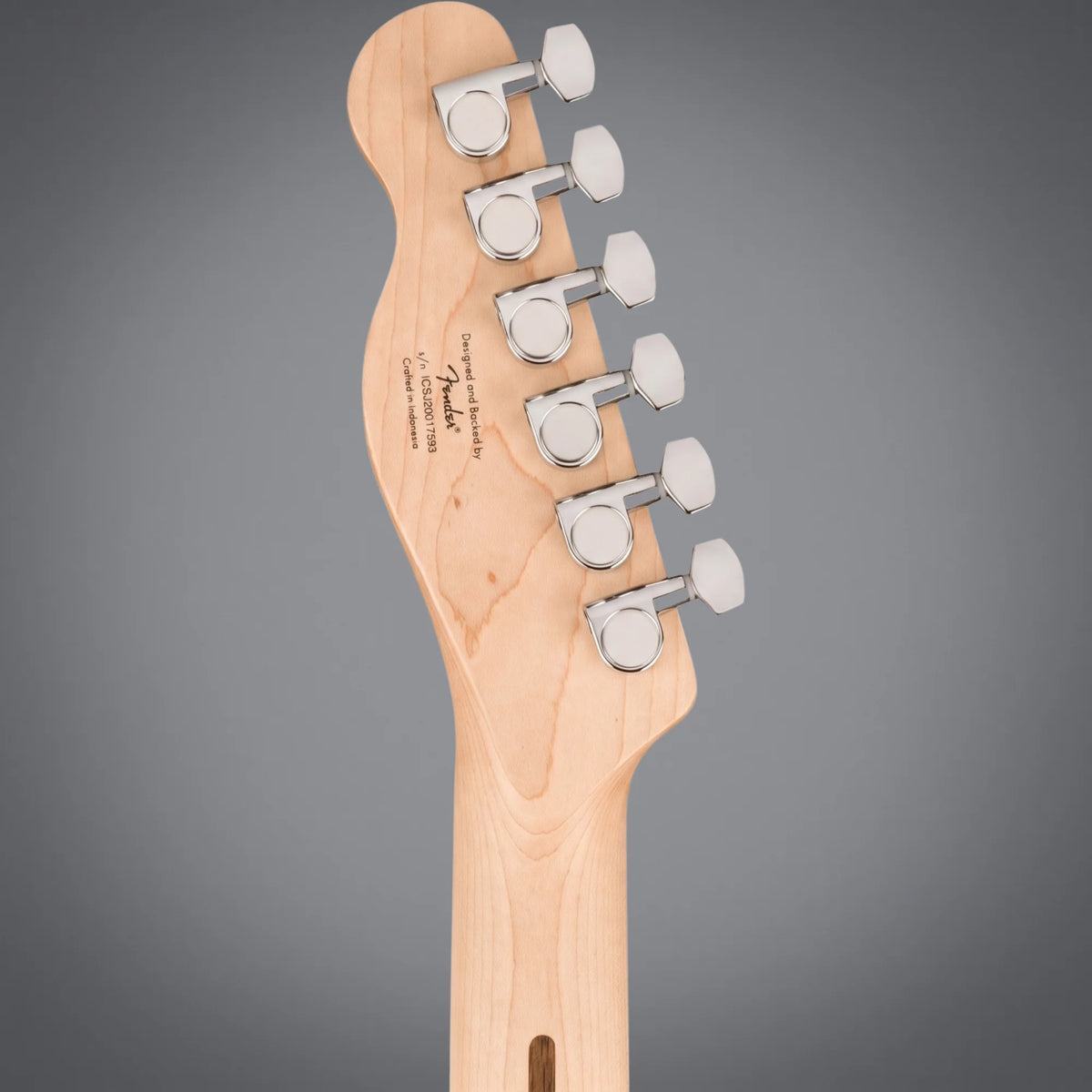Fender Squier Affinity telecaster LRL WPG OLW Olympic White