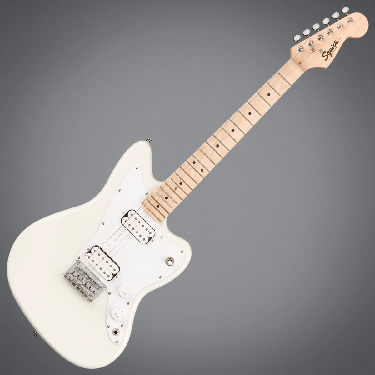 Fender Squier Mini Jazzmaster HH MN OWT Olympic White
