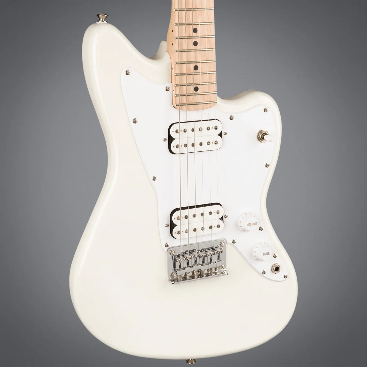 Fender Squier Mini Jazzmaster HH MN OWT Olympic White