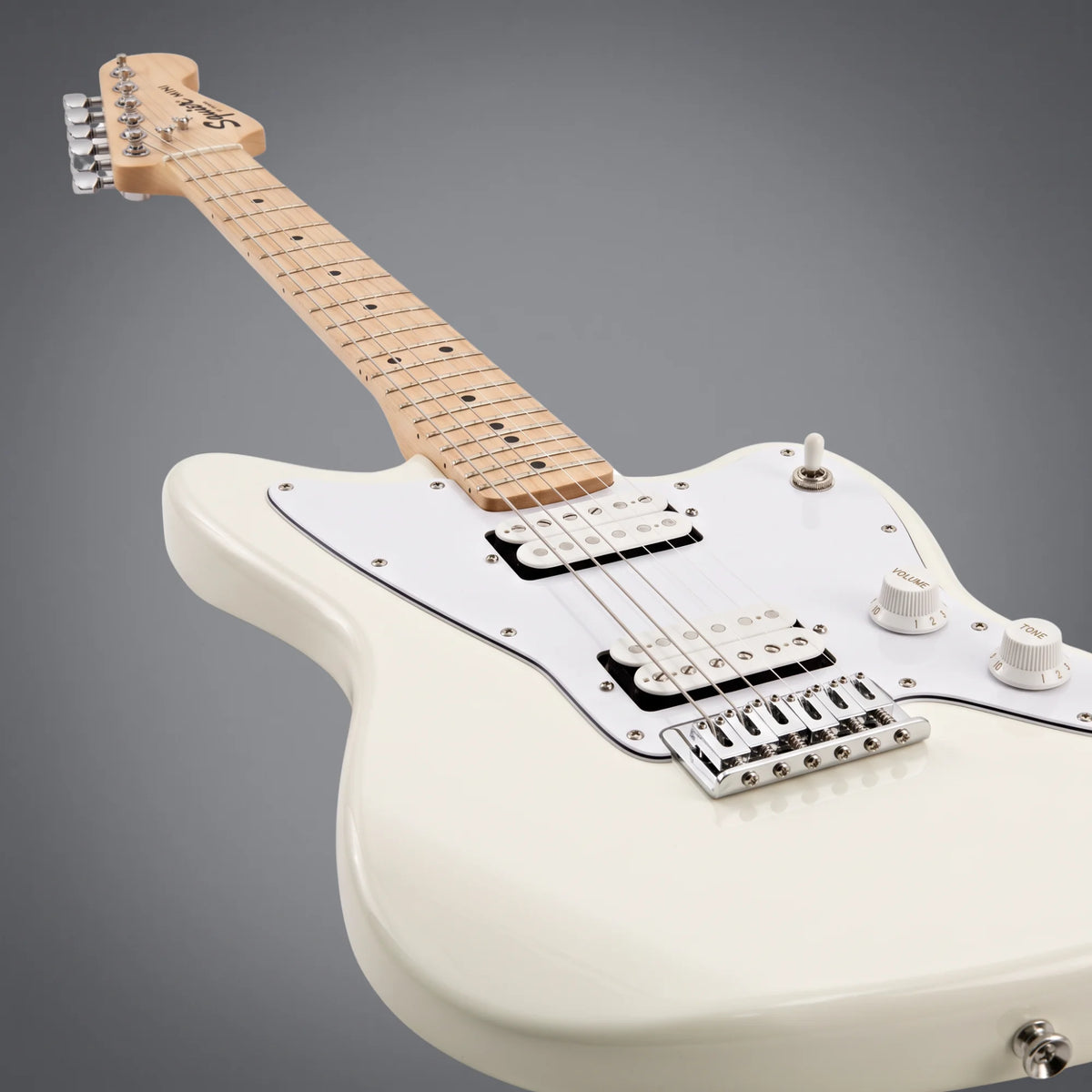 Fender Squier Mini Jazzmaster HH MN OWT Olympic White