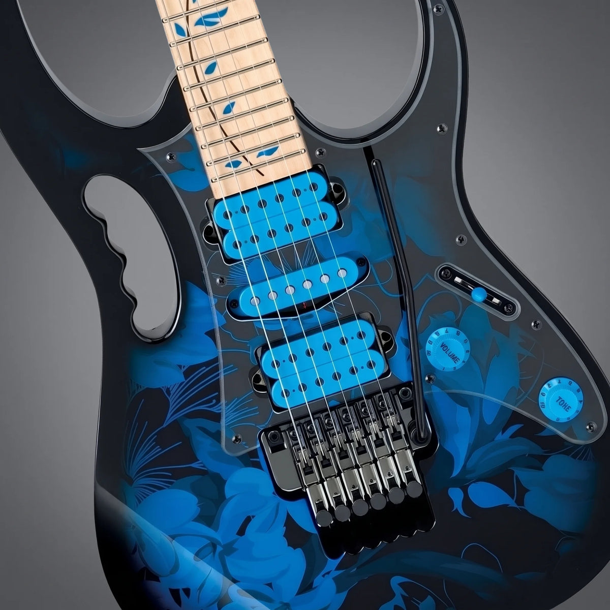 Ibanez Premium JEM77P BFP Blue Floral Pattern Steve Vai Signature